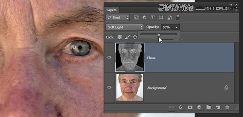 Photoshop详细解析老年人皮肤美白修饰教程