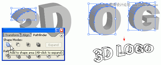 Illustrator绘制矢量风格3D图标教程,PS教程,