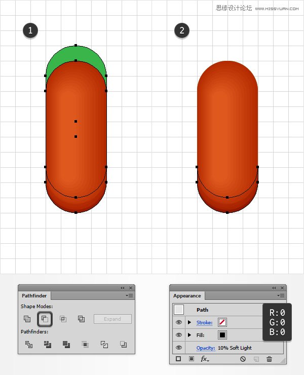 Illustrator制作可爱有趣的小烤肠文字效果,PS教程,
