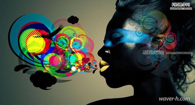 <a href=/design/illustrator/ target=_blank class=infotextkey>Illustrator</a>制作超酷的人物混合插画教程,PS教程,