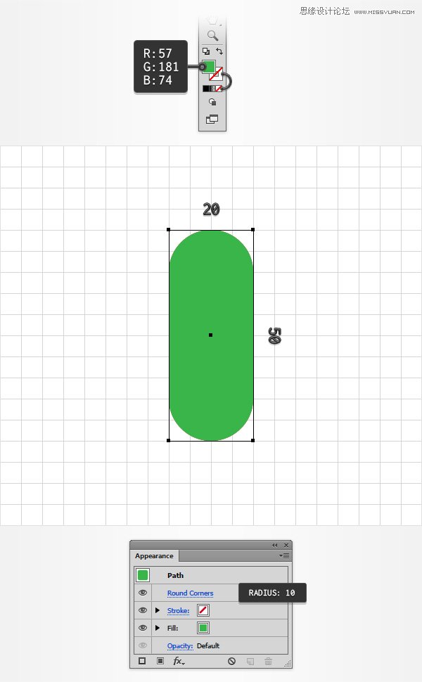 Illustrator制作可爱有趣的小烤肠文字效果,PS教程,