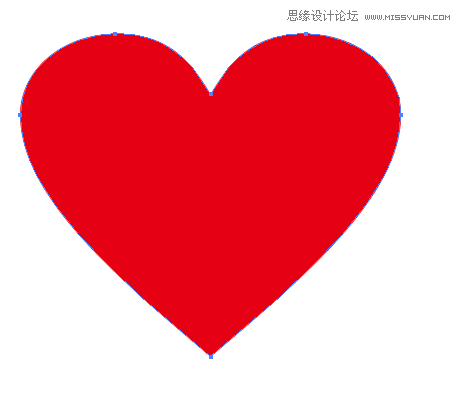 Illustrator制作曲扭效果的心形英文字体,PS教程,