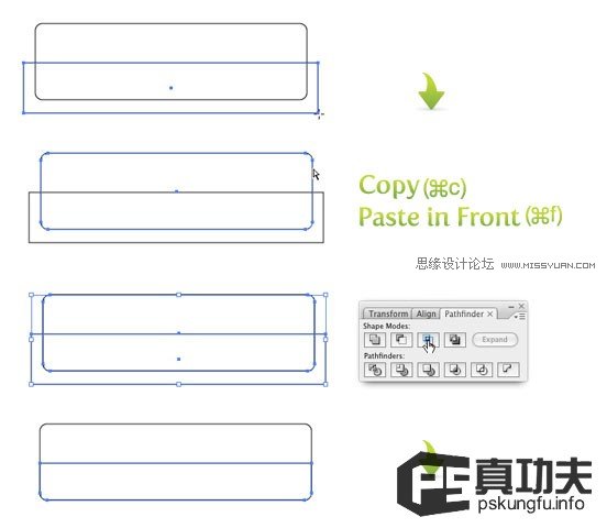 Illustrator使用混合和透明度制作发光按钮,PS教程,