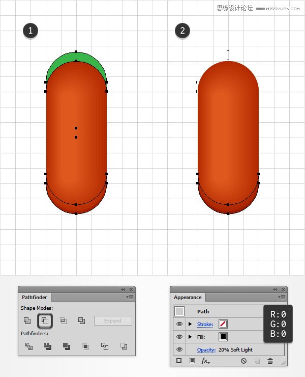 Illustrator制作可爱有趣的小烤肠文字效果,PS教程,