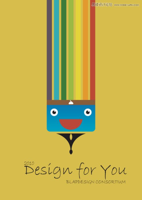 <a href=/design/illustrator/ target=_blank class=infotextkey>Illustrator</a>快速制作抽象风格的插画海报,PS教程,