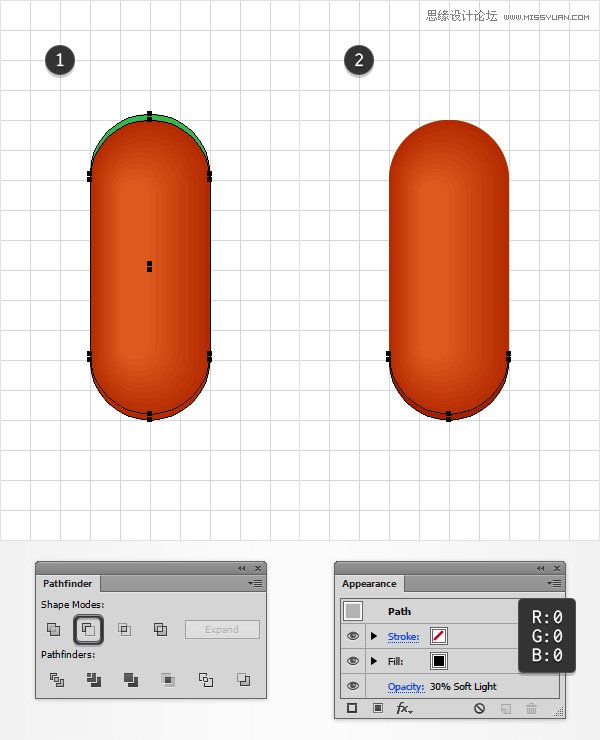 Illustrator制作可爱有趣的小烤肠文字效果,PS教程,