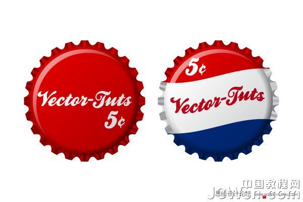 <a href=/design/illustrator/ target=_blank class=infotextkey>Illustrator</a> CS4绘制漂亮的葡萄酒瓶盖,PS教程,