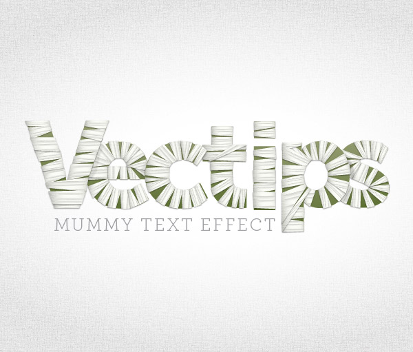 使用<a href=/design/illustrator/ target=_blank class=infotextkey>Illustrator</a>制作木乃伊效果的<a href=/font/ target=_blank class=infotextkey>字体</a>,PS<a href=/photoshop/ target=_blank class=infotextkey>教程</a>,
