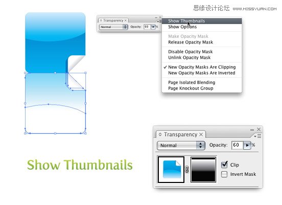 Illustrator中快速制作反光效果,PS教程,
