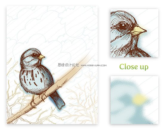 Illustrator创建彩色半调效果,PS教程,