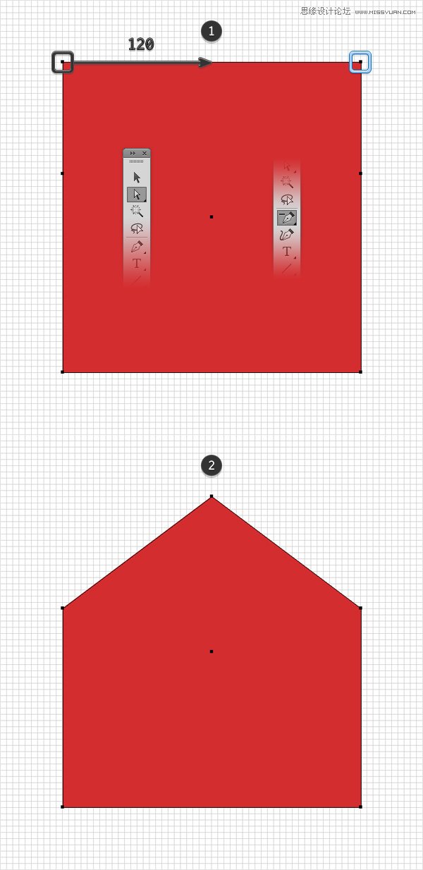 Illustrator绘制立体风格的红色信封图标,PS教程,