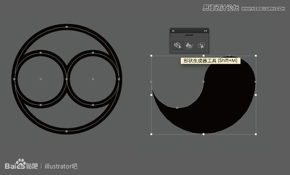 Illustrator使用钢笔制作窗帘布效果,PS教程,