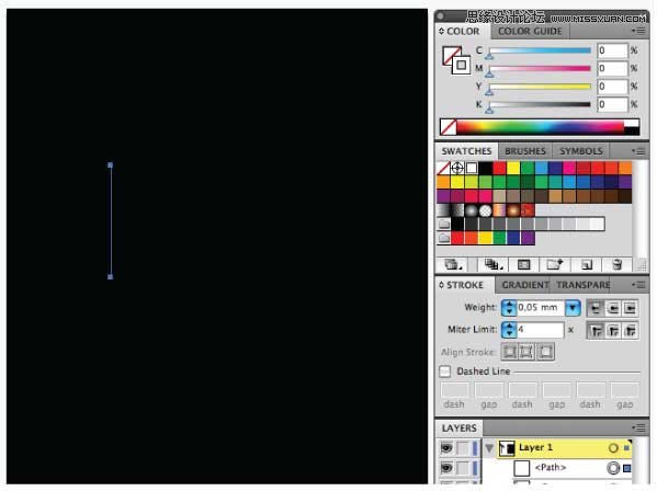 Illustrator绘制逼真的烟雾缭绕效果教程,PS教程,