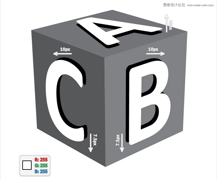 Illustrator绘制3D立体风格的小方块教程,PS教程,