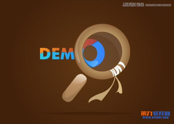 <a href=/design/illustrator/ target=_blank class=infotextkey>Illustrator</a>制作时尚大气的放大镜<a href=/photoshop/ target=_blank class=infotextkey>教程</a>,PS教程,