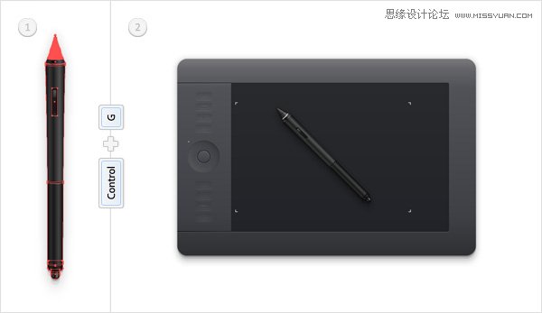 <a href=/design/illustrator/ target=_blank class=infotextkey>Illustrator</a>绘制逼真的WACOM绘画板<a href=/photoshop/ target=_blank class=infotextkey>教程</a>,PS教程,