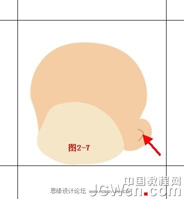 Illustrator鼠绘教程:绘制卡通Q版大眼妹妹,PS教程,