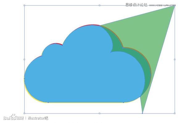Illustrator绘制立体效果的白云云彩,PS教程,
