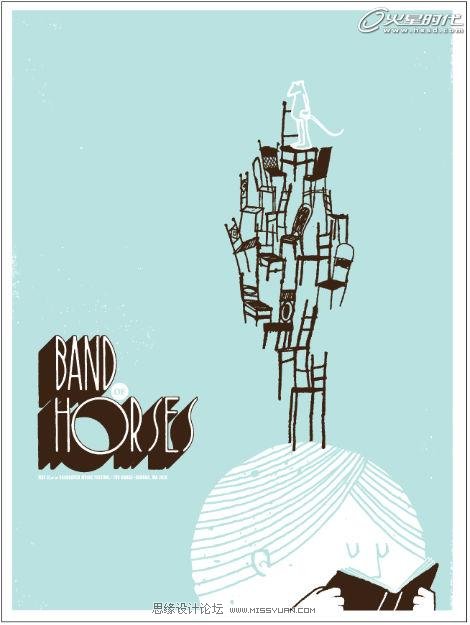 <a href=/design/illustrator/ target=_blank class=infotextkey>Illustrator</a><a href=/photoshop/ target=_blank class=infotextkey>教程</a>:制作Band of Horses的宣传<a href=/photoshop/haibao/ target=_blank class=infotextkey>海报</a>,PS教程,