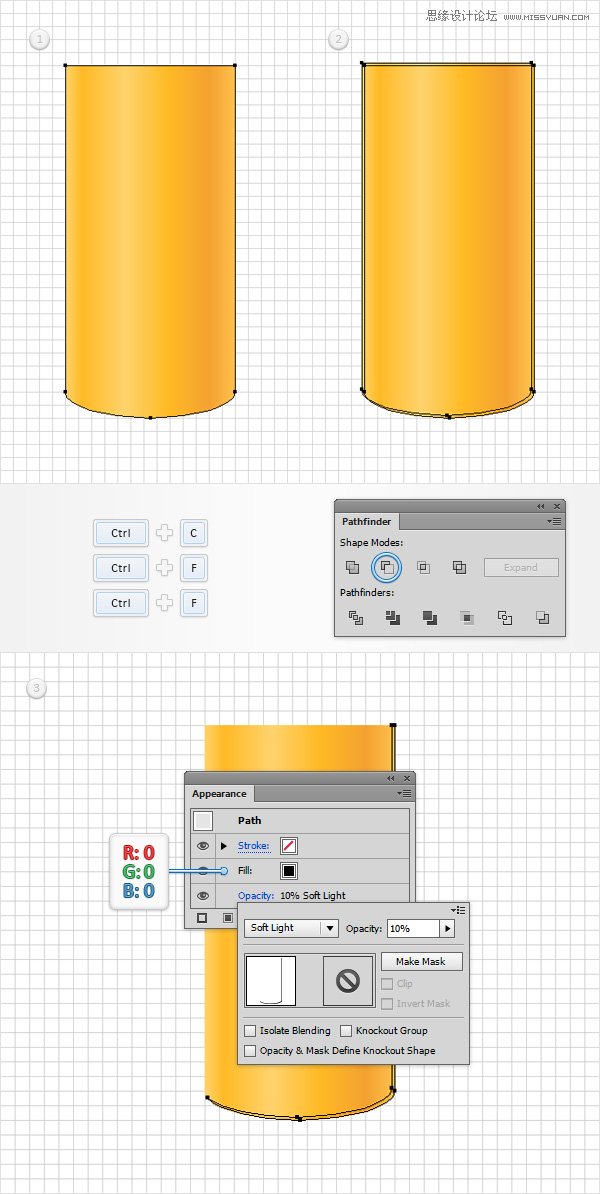 Illustrator设计金黄色的芥末文字效果,PS教程,