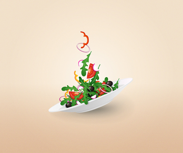 <a href=/design/illustrator/ target=_blank class=infotextkey>Illustrator</a>制作唯美多彩蔬菜沙拉盘,PS<a href=/photoshop/ target=_blank class=infotextkey>教程</a>,