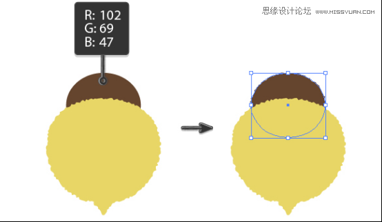 Illustrator绘制抽象风格的小蜜蜂效果,PS教程,