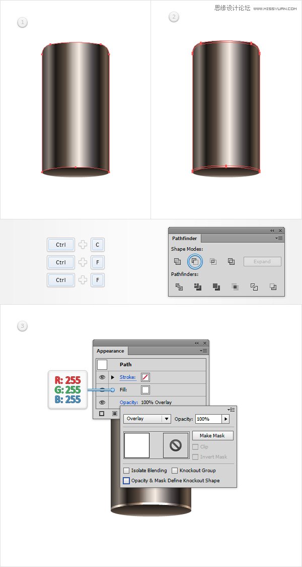 Illustrator制作神话般的指甲油文字效果,PS教程,