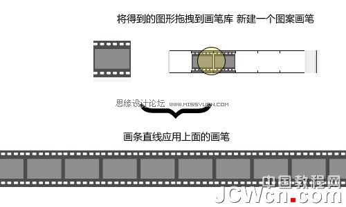 Illustrator实例教程:创建胶片缠绕海报效果,PS教程,