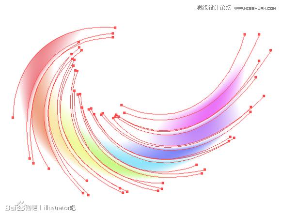 Illustrator绘制梦幻炫彩效果的LOGO,PS教程,