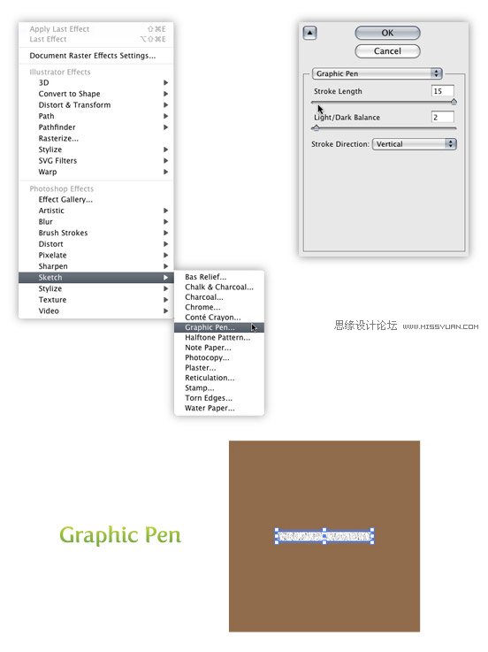 Illustrator创建木质颗粒纹理,PS教程,