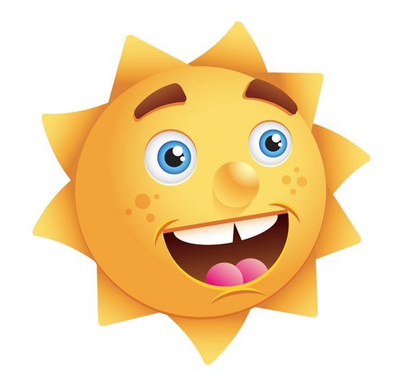 <a href=/design/illustrator/ target=_blank class=infotextkey>Illustrator</a>绘制快乐微笑的矢量太阳,PS<a href=/photoshop/ target=_blank class=infotextkey>教程</a>,