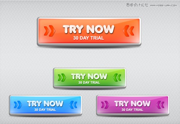 Illustrator实例<a href=/photoshop/ target=_blank class=infotextkey>教程</a>:使用3D效果制作网页按钮,PS教程,