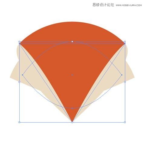 Illustrator绘制复古风格的可爱卡通狐狸,PS教程,