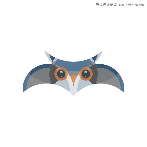 <a href=/design/illustrator/ target=_blank class=infotextkey>Illustrator</a>使用圆形工具绘制猫头鹰形象,PS<a href=/photoshop/ target=_blank class=infotextkey>教程</a>,