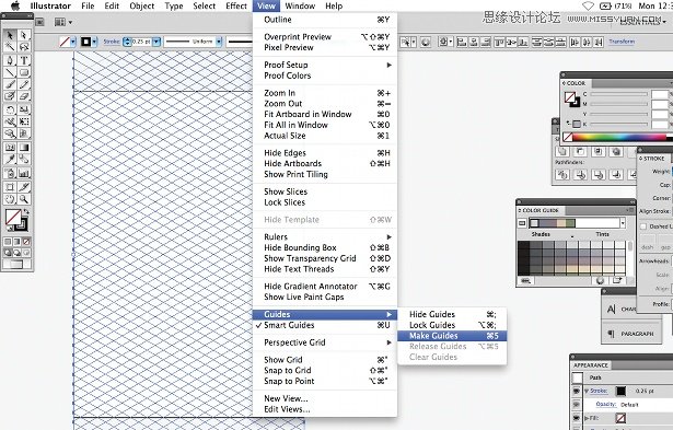 Illustrator使用3D工具和参考线来创建立体的图标,PS教程,