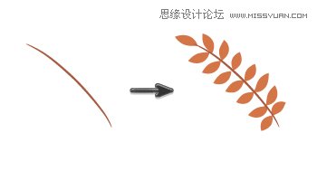 Illustrator绘制复古典雅风格的花朵花藤,PS教程,