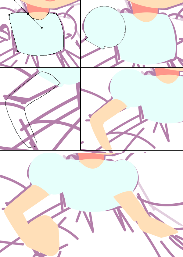 设计色彩艳丽儿童插画图片的Illustrator教程